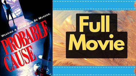 Probable Cause 1994 Michael Ironside Kate Vernon Crime Thriller