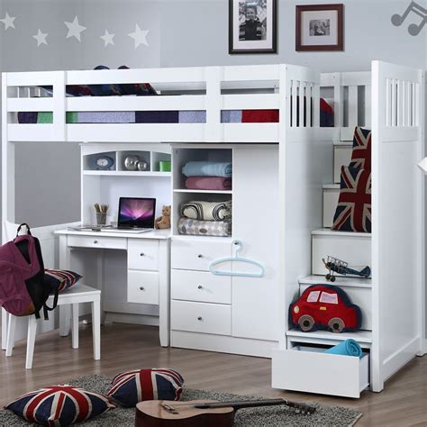 30 High Bed With Storage