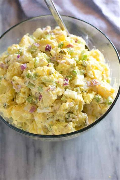 Best Dressing For Potato Salad Classic Potato Salad With A