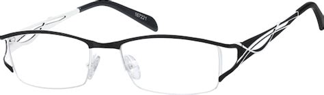 half rim semi rimless glasses zenni optical
