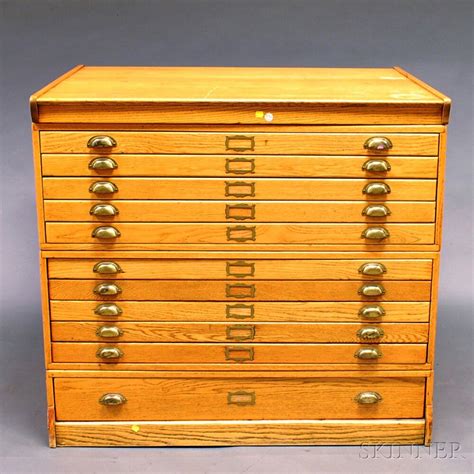 Of course your home should be a safe place for the entire family. Oak Eleven-drawer File Cabinet | Sale Number 2672M, Lot ...