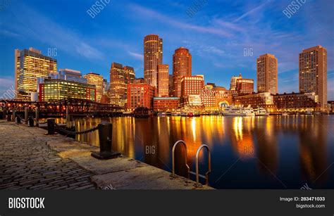 Boston Harbor Image And Photo Free Trial Bigstock