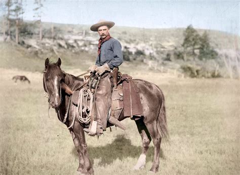 The American Cowboy 1887 Rcolorization