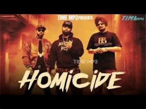 Homicide Sidhu Moose Wala Big Boi Deep Byg Byrd New Punjabi Song Youtube