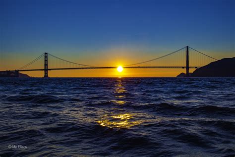 Golden Gate Bridge Sunrisesunset — Mel Ellison Photography