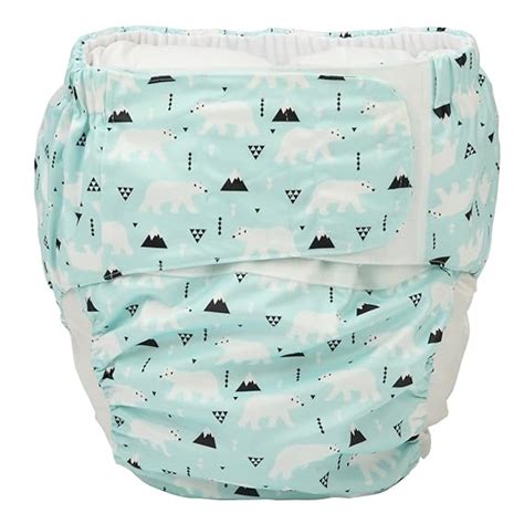 Sigzagor Large Teen Adult Cloth Diaper Nappy Reusable