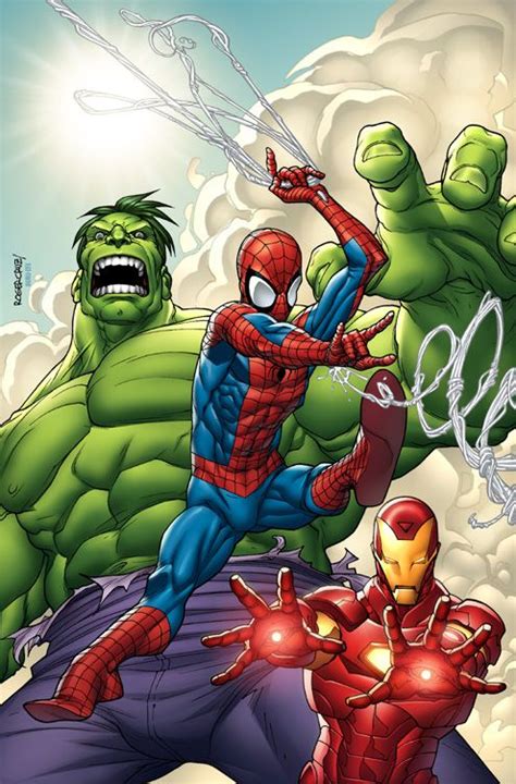 Spiderman Hulk Ironman By Guru Efx On Deviantart Hulk Poster Ironman