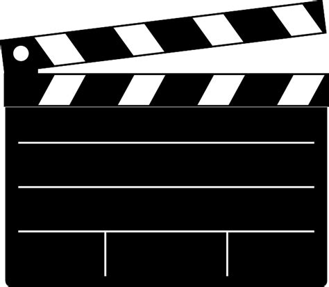 Download Clapperboard Black Cut Royalty Free Vector Graphic Pixabay