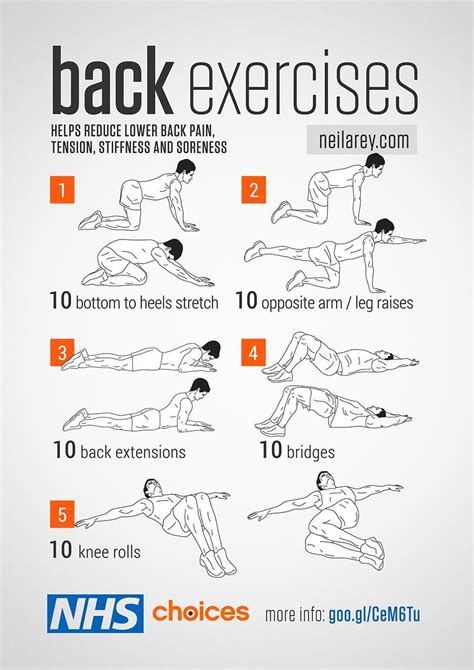 Nhs On Flexibility Workout Back Exercises Back Strengthening Exercises