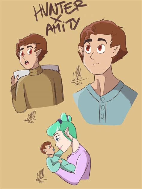 Hunter And Amity Kid By Marzeephan On Deviantart