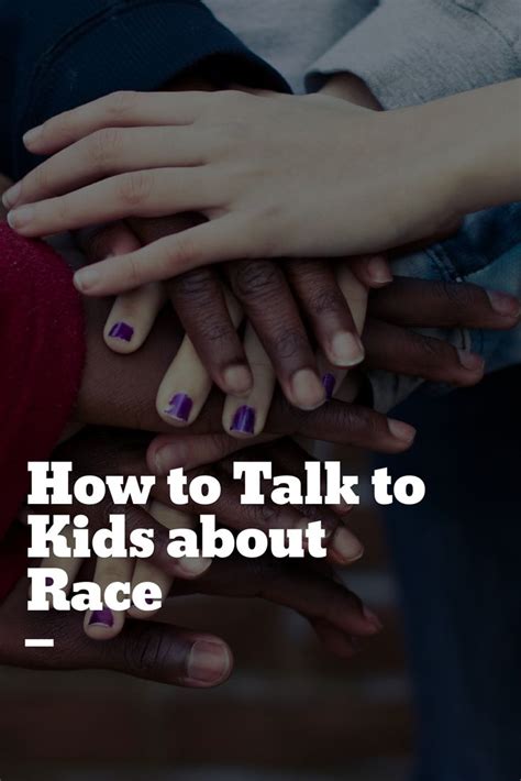 It Can Be Difficult To Talk To Your Child About Race In An Appropriate