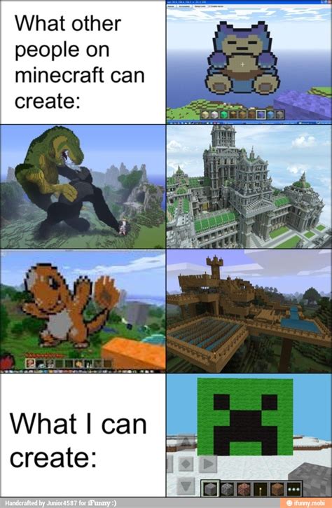 Minecraft Building Meme By Calderjappy Memedroid