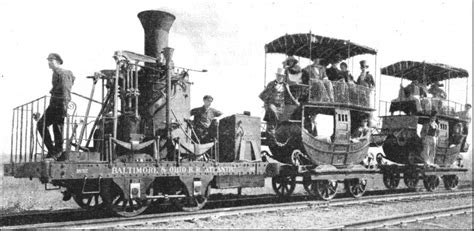 Old Photos of Tom Thumb, the First American-Built Steam Locomotive ...