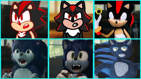 Sonic The Hedgehog Movie Werehog Vs Super Sonic Uh Meow All Designs