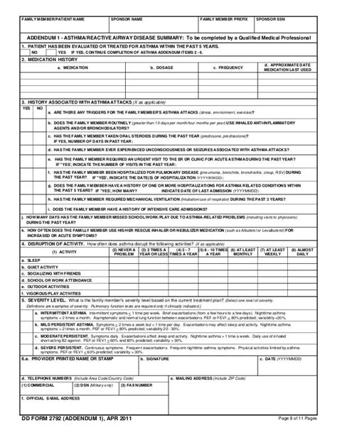 Dd Form 2792