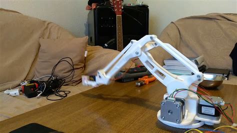 3d Printed Robot Arm Arduino Youtube