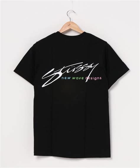 STUSSYステューシーのNew Wave Designs TeeTシャツ カットソー WEAR