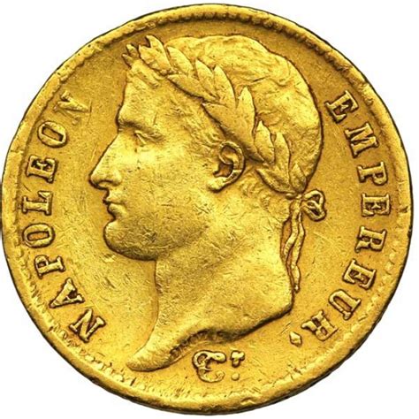 Buy The France Gold 20 Franc Napoleon I 1807 1815 Average Circulated
