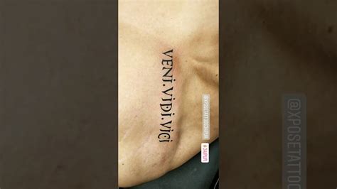 Veni Vidi Vici Tattoo Tattoo Idea For Men Chest Tattoo Design For