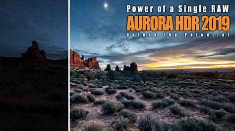 How To Make An Hdr Photo From One File Aurora Hdr 2019 Youtube