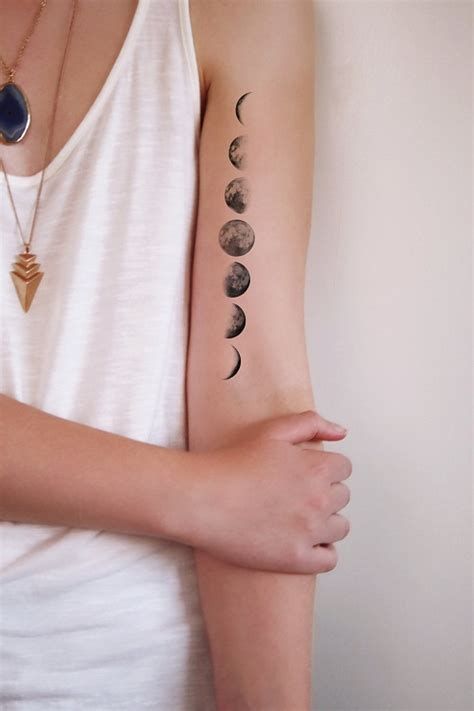 Moon Phases Tattoos Designs Ideas And Meaning Tattoos For You Images