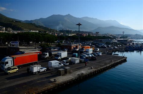 The Port Of Formia A Shot Of The Port Of Formia In Italy Daniel