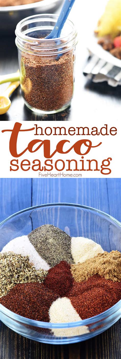 Maybe you would like to learn more about one of these? BEST EVER Homemade Taco Seasoning • FIVEheartHOME
