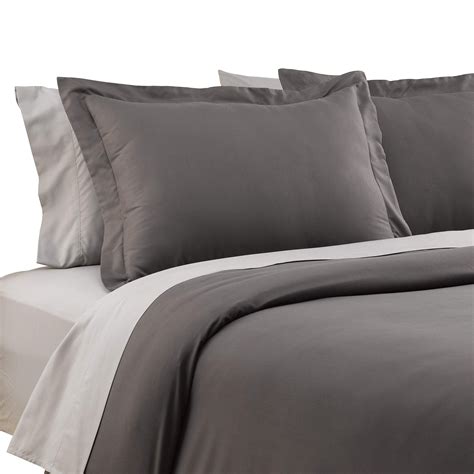 Karalai Grey Duvet Cover Queen Soft Luxurious Hotel Quality Bedding Dark Grey Queen Be Sure