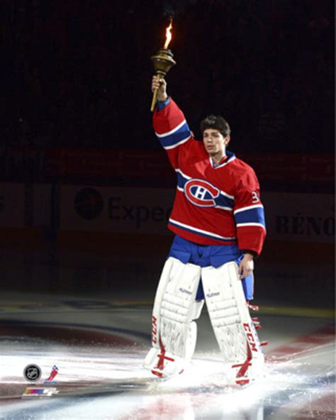 Five days after an emotional closing ceremony featuring a passing of the torch by all living captains from the canadiens. CAREY PRICE Montreal Canadiens 16x20 Torch Ceremony Photo - NHL Auctions
