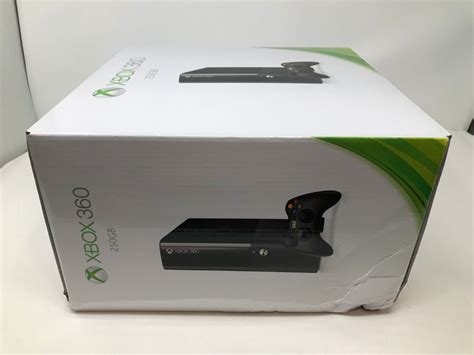 Microsoft Xbox 360 E Launch Edition 250gb Black Console New Sealed See