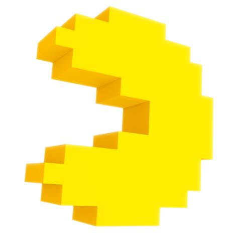 Pac Man Pixel Render By Nibroc Rock On Deviantart