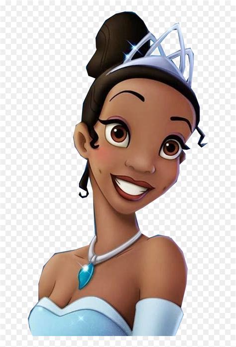 Tiana Cartoon Head Png Png Download Face Disney Princess Tiana Images