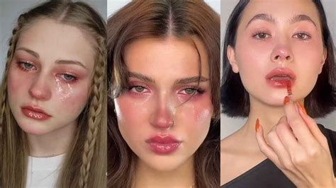 crying makeup te contamos todo sobre la última tendencia viral de tik tok