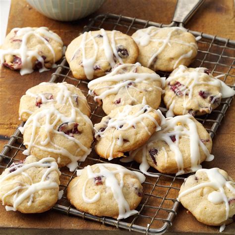 Cranberry White Chocolate Cookies Recipe Taste Of Home