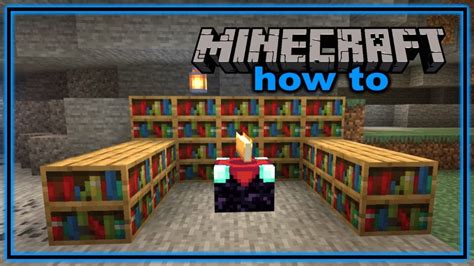 How To Craft And Use An Enchantment Table In Minecraft Youtube