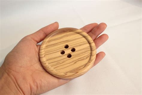 Giant Buttons Giant Wooden Buttons 8cm Extra Large Buttons Etsy