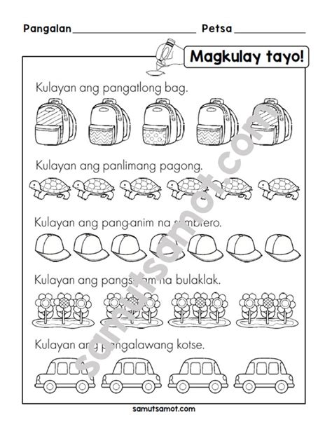 Filipino Worksheets For Grade 1 Pdf Spiros News Free Printable