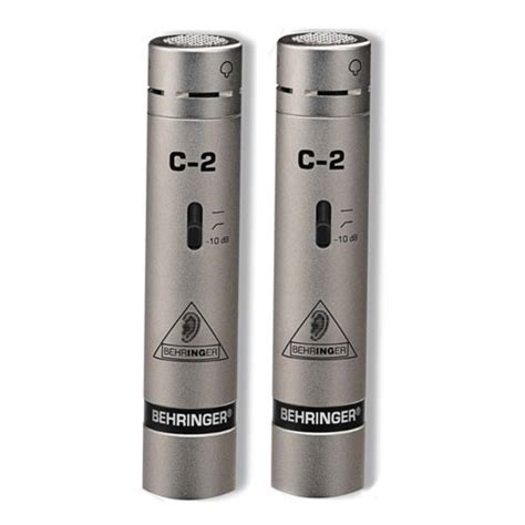 Behringer C 2 Condenser Microphone Matched Pair Nearly New Gear4music