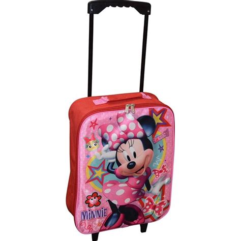 Disney Junior Minnie Mouse 15 Collapsible Wheeled Pilot Case Rolling