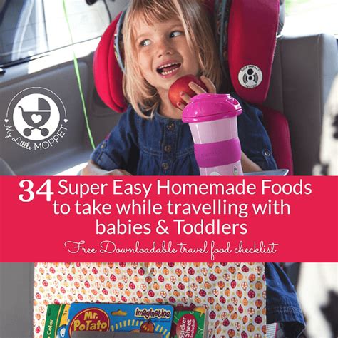 Travel Foods For Babies And Toddlers 8 Helpful Tips