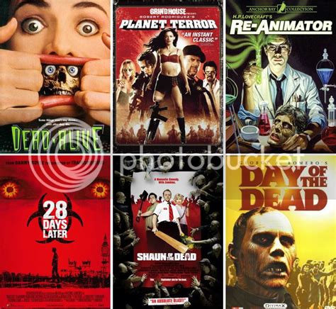 Top 12 Favorite Zombie Movies Stuck With Pins