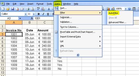 How To Insert Autofilter In Excel Outofhoursadmin