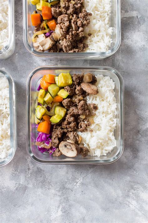 Korean beef bowl meal prep idea this flavorful and easy korean beef bowl recipe is a fast meal prep recipe that is made in 25 minutes and packs in 30g+ protein per serving. Bulgogi Korean Beef Bowls - Carmy - Run Eat Travel