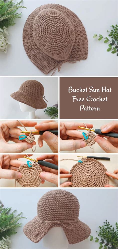 Free Bucket Hat Crochet Pattern Crochet Hats Crochet Hat Pattern