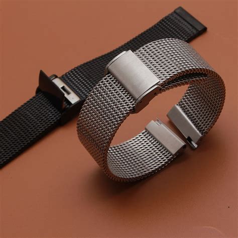 Top Quality Watchbands bracelet lady Men Stainless Steel ...