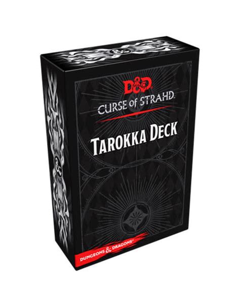 Dungeons And Dragons Rpg Curse Of Strahd Tarokka Deck 54 Cards