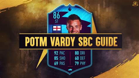 His potential is 87 and his position is st. FIFA 20 POTM Jamie Vardy SBC Guide Completed - 86 Rated ...