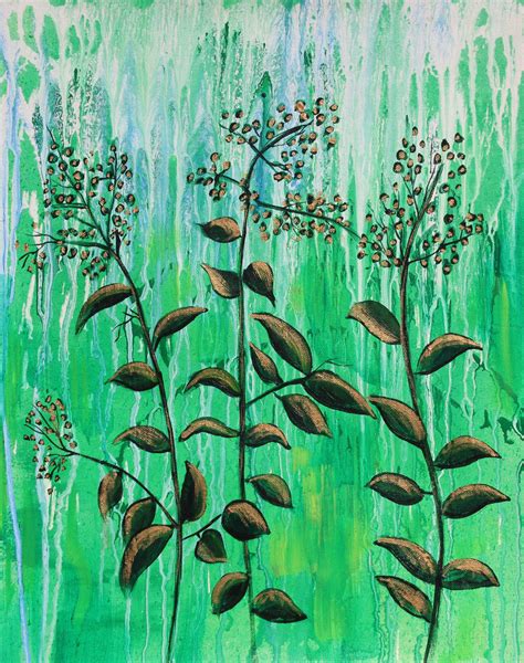 Buy Beauty Of Greenery Handmade Painting By Achal Art Studio Codeart