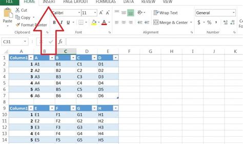 How To Create A Pivot Table Based On Multiple Tables In Excel 2013