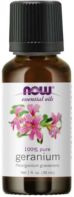Geranium Essential Oil 1 Oz Now Foods Herbal Healer Healing The